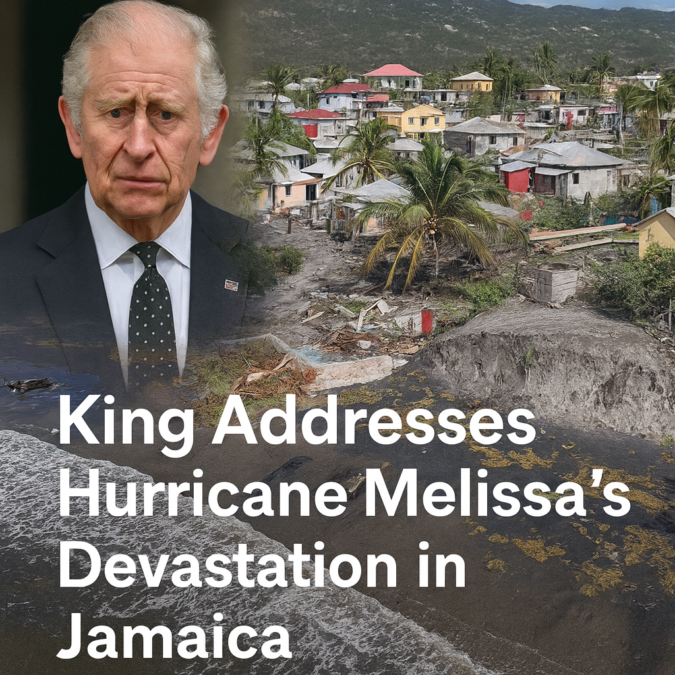 Hurricane Melissa devastation in Jamaica after severe flooding and storm damage