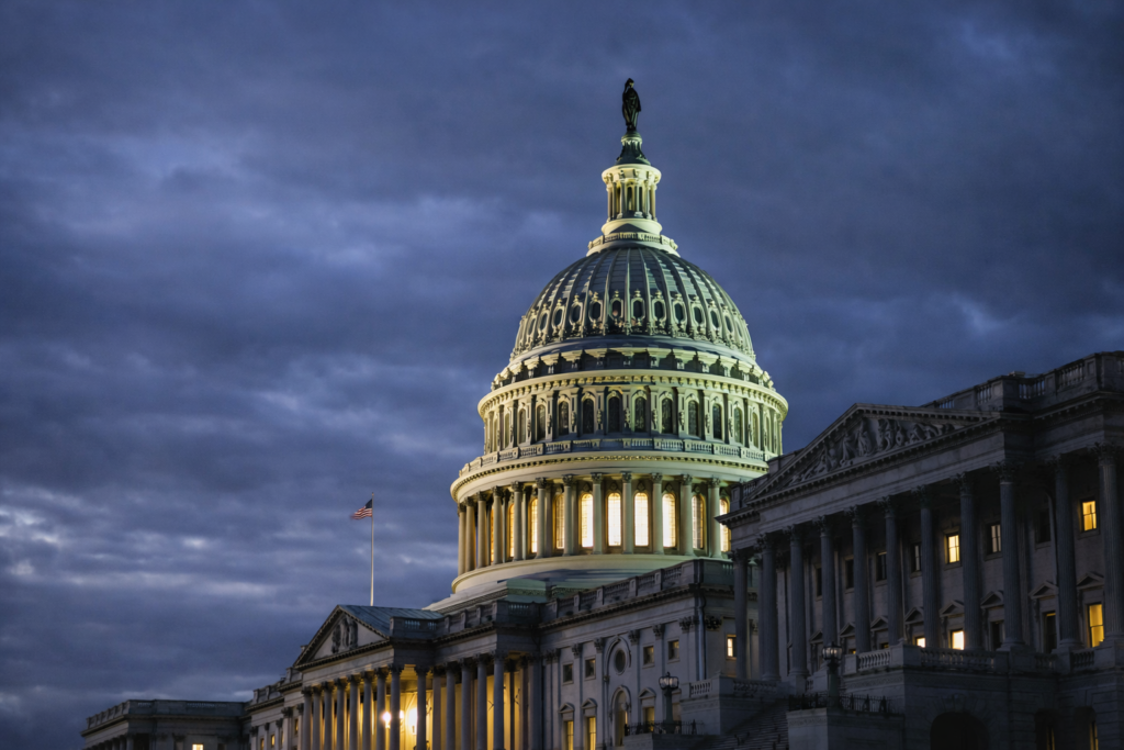 Storm Clouds Over Washington as Shutdown Threat Grows