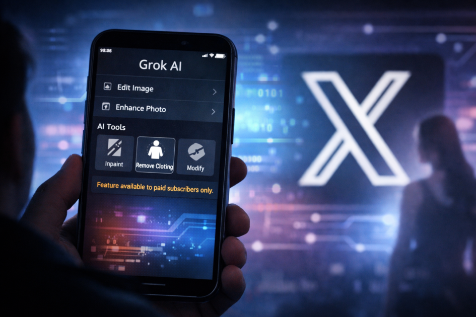 Grok image-editing features restricted to paid X users following deepfake backlash