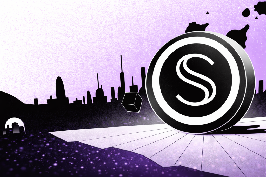 Digital illustration representing Secret Network (SCRT) and privacy-focused blockchain technology