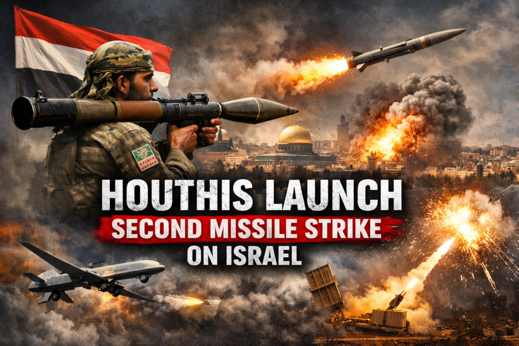 Israel-Iran war as Yemen's Houthis launch a second missile strike on Israel.