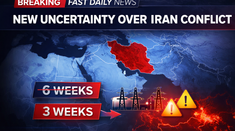 Trump’s Iran War Timeline Shifts Again as White House Gives New Deadline