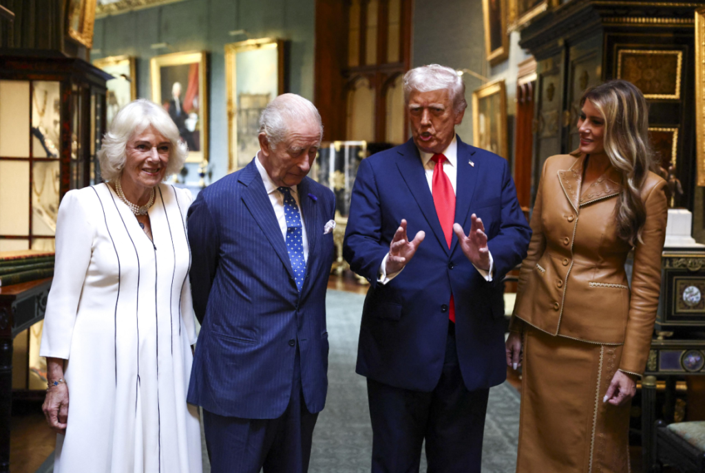 King Charles and Queen Camilla welcomed at White House