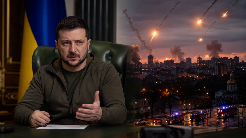 Ukraine on High Alert as President Zelenskyy warns of possible new Russian missile strikes.