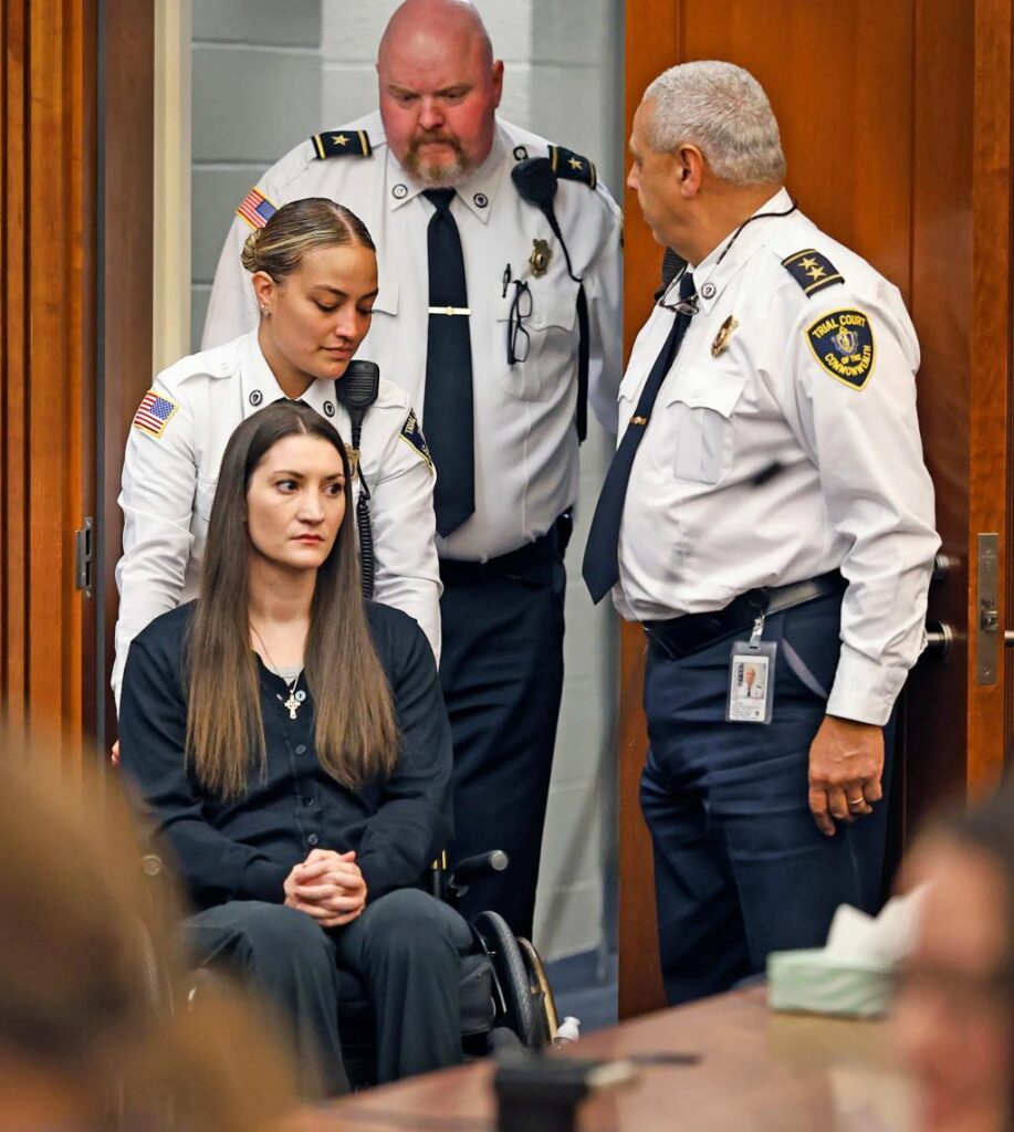 Lindsay Clancy during her 2026 murder trial in Massachusetts